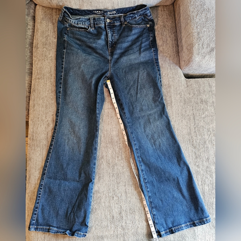 Torrid Trio Fit Slim Boot Limitless Stretch Jeans Size 16s-20s